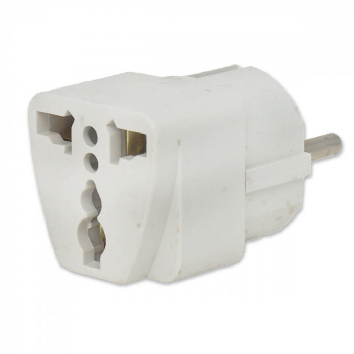 Adaptor Priza Tip UK &ndash; RO (Anglia &ndash; Romania)