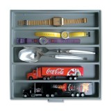 Tava pentru monede BEBA-Maxi cu 5 locasuri de 275 x 48 x 36mm