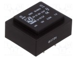 Transformator &icirc;ncapsulat HAHN BVEI 0,6VA montare PCB