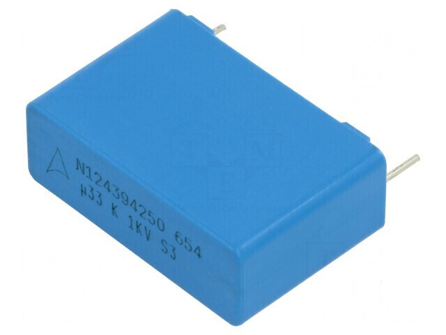 Condensator polipropilenă 330nF 31,5x21x11mm THT &plusmn;10%
