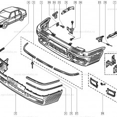 Bandou bara fata Renault 19 partea Stanga Kft Auto