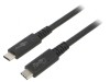 Cablu Thunderbolt 3 USB 4.0 USB-C 1m, Goobay