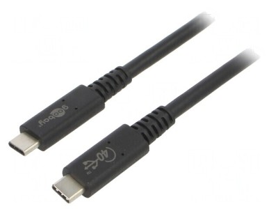 Cablu Thunderbolt 3 USB 4.0 USB-C 1m foto
