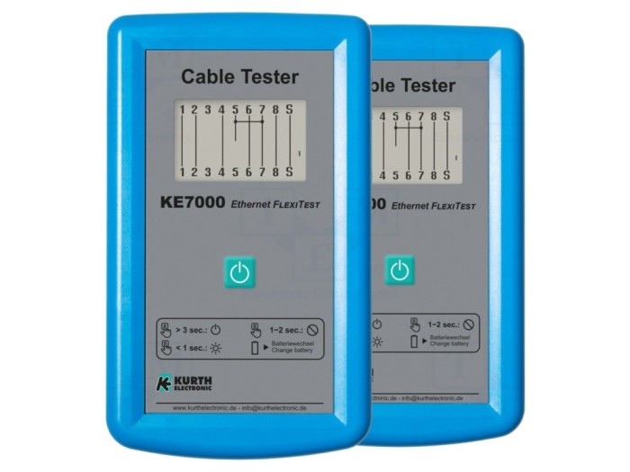 Tester Cabluri LAN FlexiTest 150m