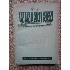 N. G. Cernasevschi - Pagini alese
