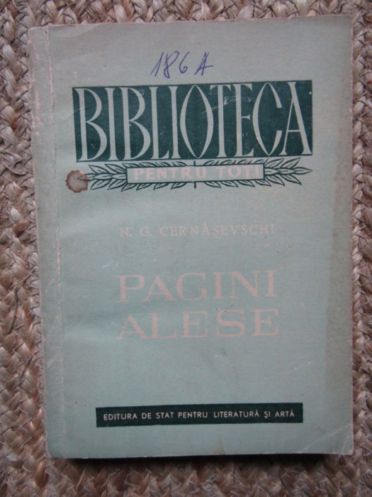 N. G. Cernasevschi - Pagini alese