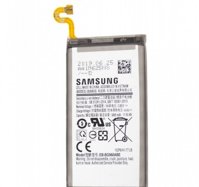 Acumulator Samsung Galaxy S9, SM-G960, EB-BG960ABE, Service Pack foto