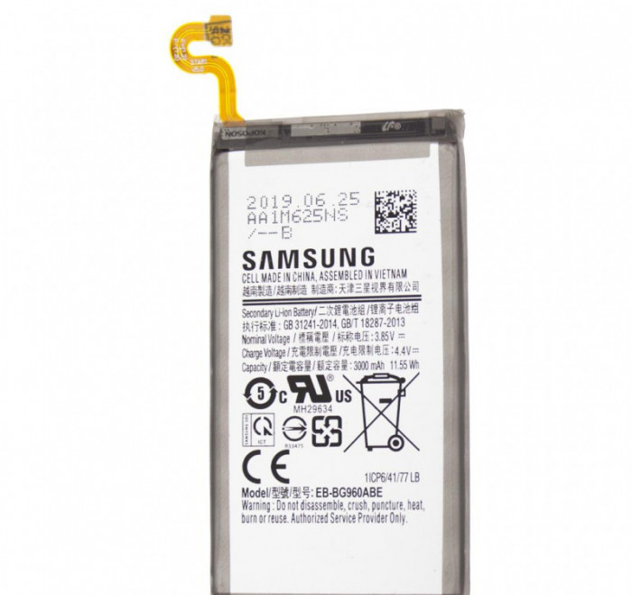 Acumulator Samsung Galaxy S9, SM-G960, EB-BG960ABE, Service Pack