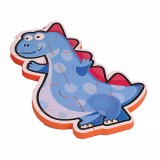 PUZZLE MAXI, 10 PIESE- ALBASTRU, PUEDO TOYS