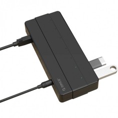 Hub USB Orico H7928-U3-V1, 7 x USB-A 3.0, Negru