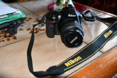 Aparat foto DSLR Nikon D5300, 24,2MP Black + Obiectiv AF-P 18-55mm VRII foto
