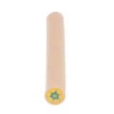 Cumpara ieftin Băţ decorativ fimo pentru unghii - floare galbenă, INGINAILS