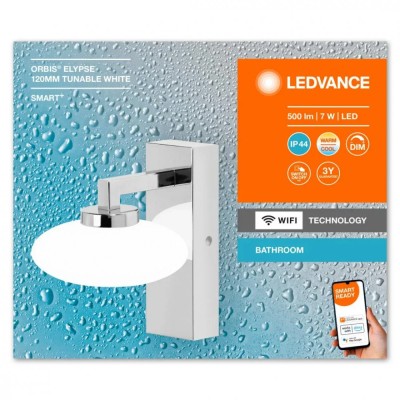 Aplica LED inteligenta pentru baie Ledvance SMART+ Wifi Orbis Elypse foto