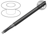 Cablu HELUKABEL HELUTHERM&reg; 145 MULTI 6x0,5mm&sup2; Cupru Litat Negru 52203
