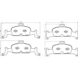 Placute frana Audi A4 Allroad B9 (8wh 8wj) 01.16-, A4 B9 (8w2 8wc) 05.15-, A4 B9 Avant (8w5 8wd) 08.15-, A5 (F53 F5p) 06.16-, A5 Convertible (F57 F5e