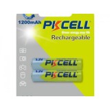 Set 2 acumulatori 1200mAh PKCELL R3, Autohelix MSA