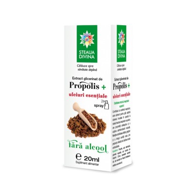 EXTRACT GLICERINAT DE PROPOLIS 20ML foto