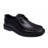 Pantofi casual barbati din piele naturala - Model Negru GKR11N