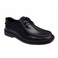 Pantofi casual barbati din piele naturala - Model Negru GKR11N