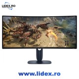 Monitor gaming curbat Dell 34" 180Hz VA 1ms Alienware UWQHD HDR FreeSync Premium