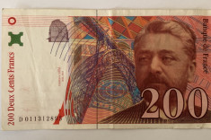 FRANTA 200 FRANCS/FRANCI 1996 foto