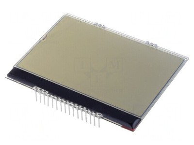 Afişaj: LCD grafic 160x104 FSTN Positive albă 78x60,96mm, EA DOGXL160W-7 foto