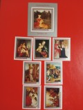 UNGARIA, PICTURI - COLIȚĂ + SERIE COMPLETĂ MNH