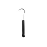 Cutit unt, zimtat si curbat, lama inox, lungime 20 cm, Hendi