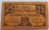 Franta , 25 Centimes 1918