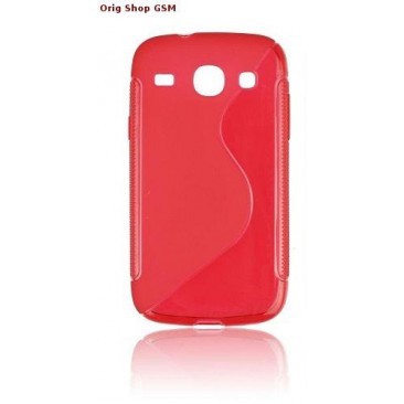 HUSA SILICON S-LINE MICROSOFT LUMIA 430 ROSU foto