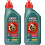 Cumpara ieftin Pachet 2 litri ulei Castrol Transmax ATF DX III DEX III