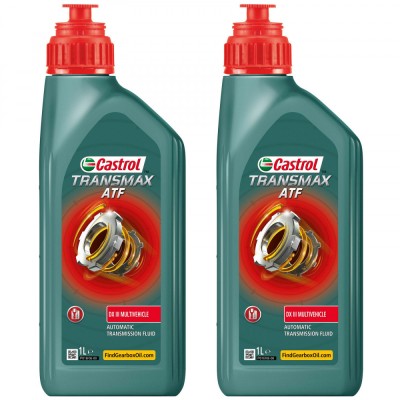 Pachet 2 litri ulei Castrol Transmax ATF DX III DEX III foto