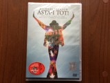 michael jackson asta-i tot DVD disc video film muzica king of pop soul disco funk dance columbia pictures adevarul 2009 sigilat nou