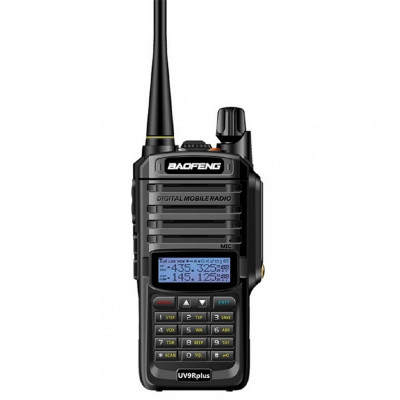 Statie radio portabila emisie receptie, Walkie Talkie Baofeng UV-9R PLUS, 18W, dual band 136 - 174 MHz / 400-520 Mhz foto