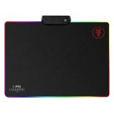 Mousepad Gaming i-JMB, Lumina RGB, 250x350x3 MM, Lungime Cablu 1.8 M