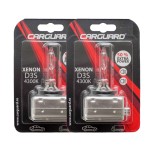 Pachet 2 x Bec Xenon Auto CARGUARD D3S 4300K, 35W, +50% Lumina, 3100 Lumeni, Soclu PK32d-5, Alb Natural (OEM)