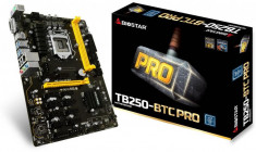 Biostar TB250-BTC PRO, Ver:6.0 Intel B250, Socket 1151, DDR4-2400/ 2133 foto
