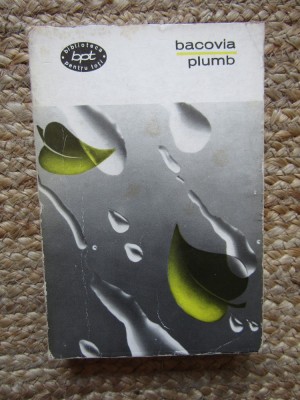 George Bacovia - Plumb (Editia: 1965) foto