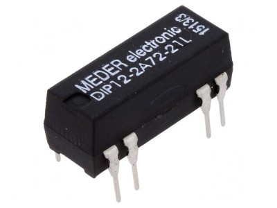 Releu Senzor Reed DPST-NO 12VDC 1A foto