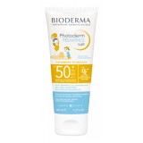 Cumpara ieftin Lapte protectie solara pentru copii Photoderm Pediatrics, SPF50+, 100 ml, Bioderma