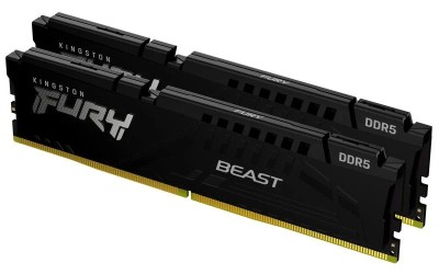 Memorie RAM Kingston, DIMM, DDR5, 64GB, 6000MHz, CL36, 1.35V, FURY foto