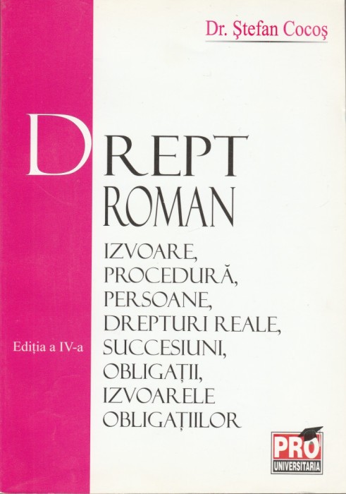 Stefan Cocos - Drept roman