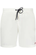 Norway Pantaloni scurti de baie barbati simplii cu logo, alb, L foto
