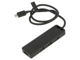 Hub USB 4 Porturi USB-A și USB-C Negru 5Gbps