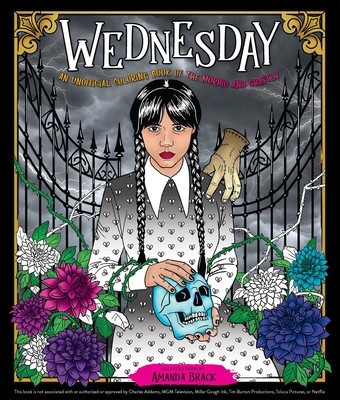 Wednesday: An Unofficial Coloring Book of the Morbid and Ghastly foto