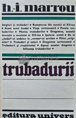 Trubadurii - 1983 - H. I. Marrou (AJ67) foto