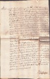 A3083N Contract &icirc;ntre nobili maghiari, 1817, comitatul Solnocul Interior, Transilvania, sigiliu &icirc;n ceară roșie, limba maghiară