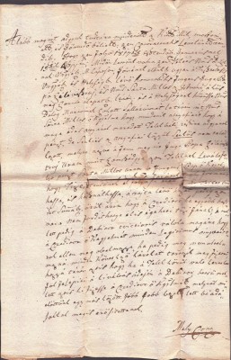 A3083N Contract &amp;icirc;ntre nobili maghiari, 1817, comitatul Solnocul Interior, Transilvania, sigiliu &amp;icirc;n ceară roșie, limba maghiară foto