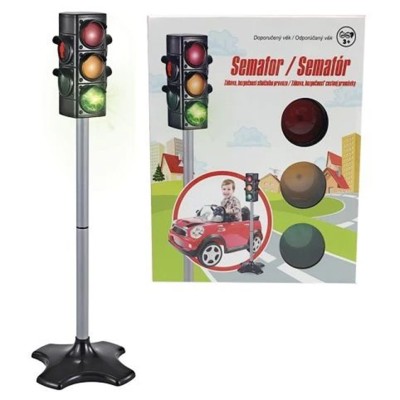 Semafor interactiv cu lumini 70 cm +3 ani foto