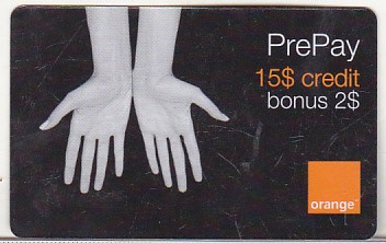bnk card Romania - Orange - 15+2 $ - 12/07 - RO-ORA-REF-0011-0712B
